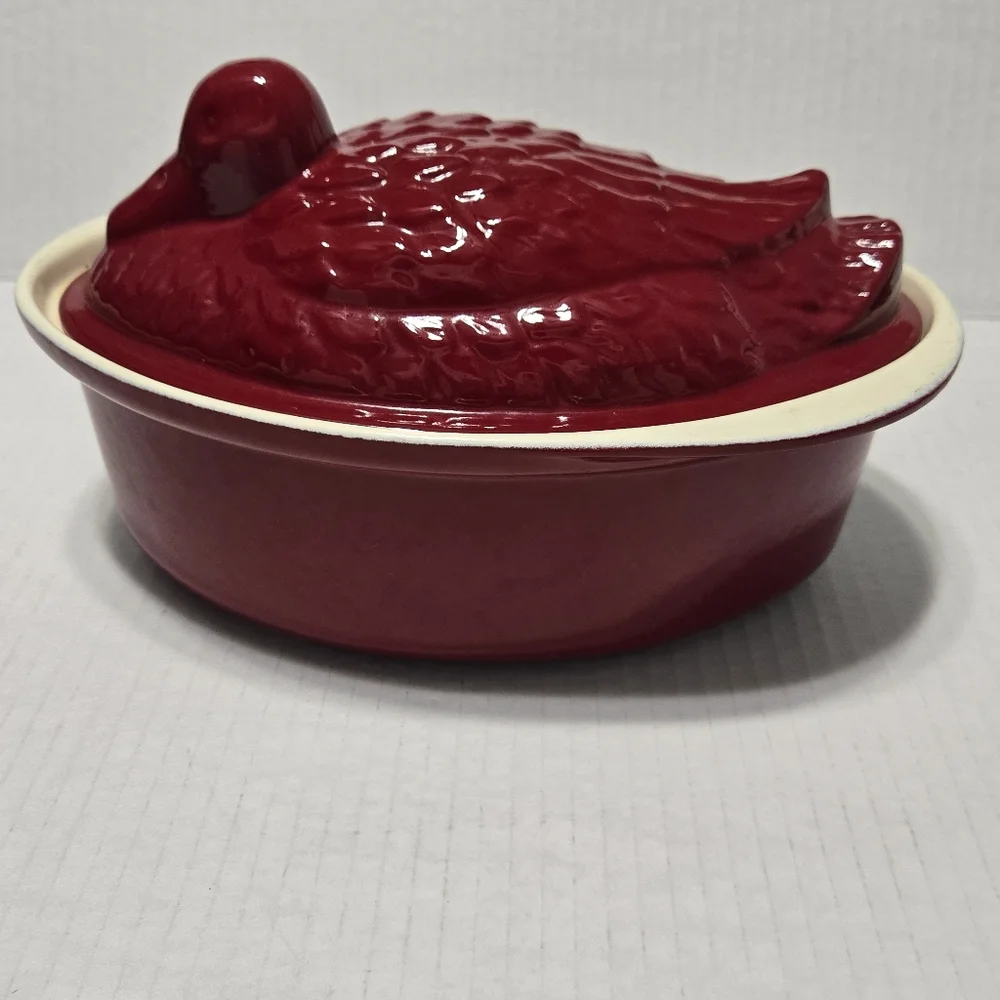 Duck Dutch Oven Baker Chasseur Terrine Cast Iron Dutch Oven Baker with lid Heavy